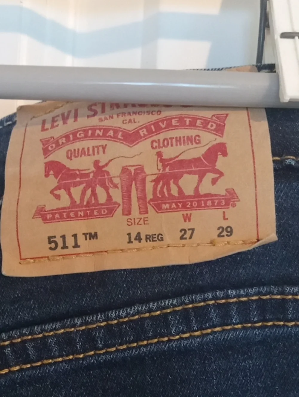 Levi's Dark Blue Boy's Slim Jeans